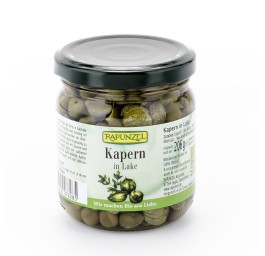 RAPUNZEL câpres en saumure verre 206 g