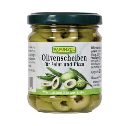 RAPUNZEL olives vertes coup p salade&pizza 190 g