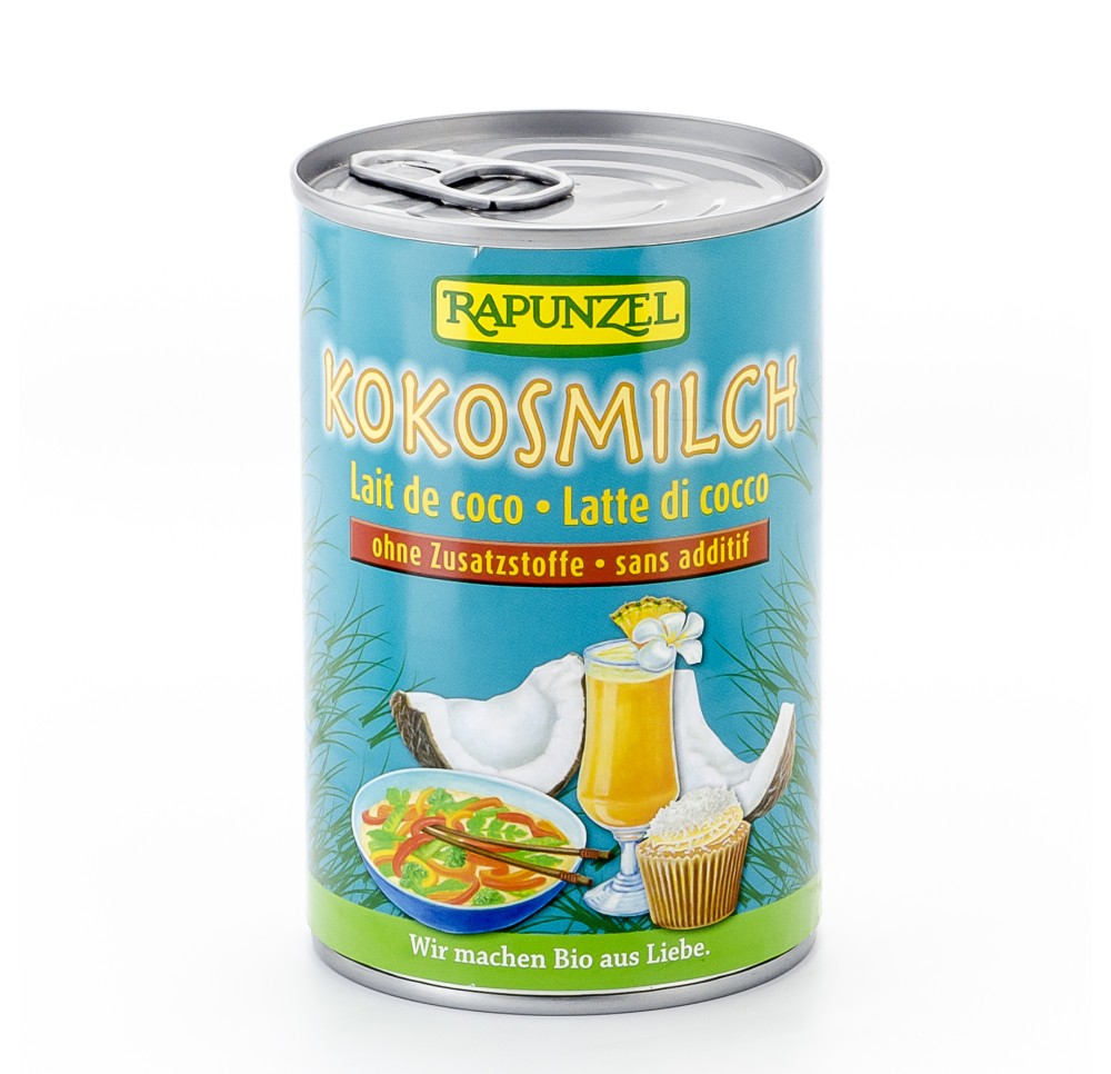 RAPUNZEL lait de coco bte 400 ml