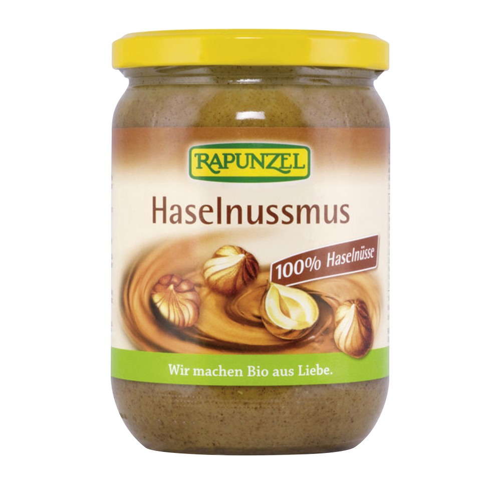 RAPUNZEL purée noisettes verre 500 g