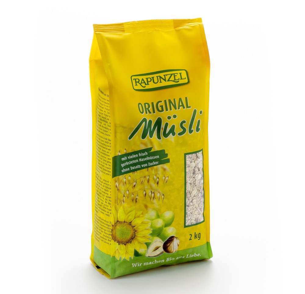 RAPUNZEL muesli original 2 kg