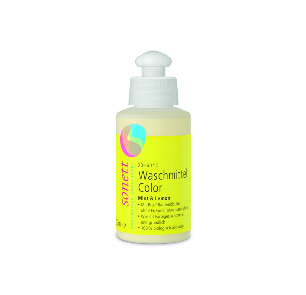SONETT lessive liq col 30° 40° 60° échan fl 120 ml SONETT lessive liq col 30° 40° 60° échan fl 120 ml