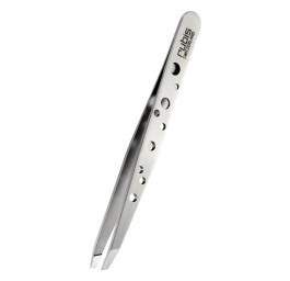 RUBIS pincette perforé biseautée inox
