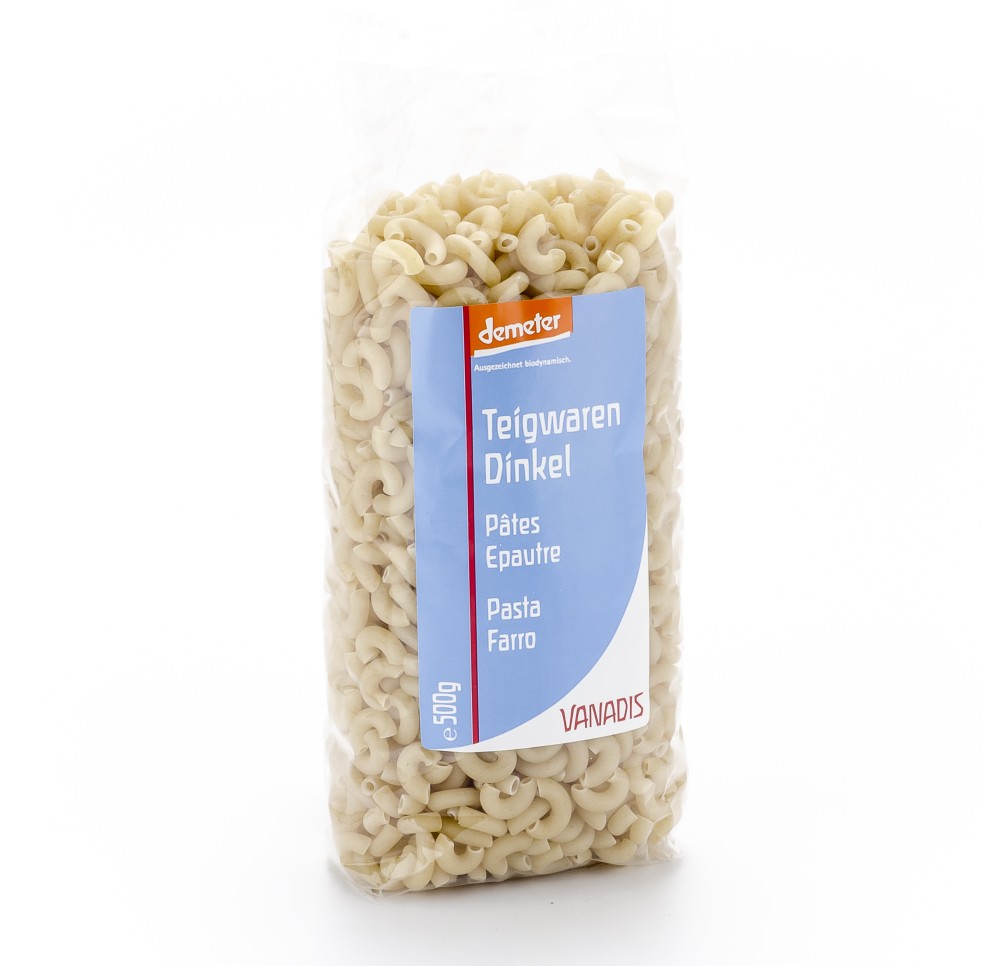 VANADIS cornettes d'épeautre 500 g VANADIS cornettes d'épeautre 500 g