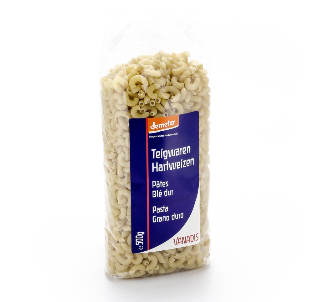 VANADIS cornettes de blé dur 500 g
