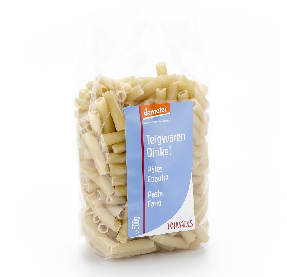 VANADIS maccheroni d'épeautre 500 g VANADIS maccheroni d'épeautre 500 g