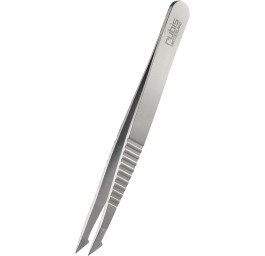 RUBIS pincette avec loupe biseautée, inox