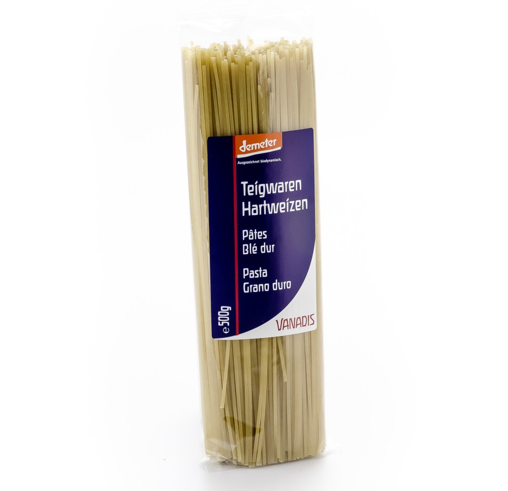 VANADIS spaghetti de blé dur 500 g VANADIS spaghetti de blé dur 500 g