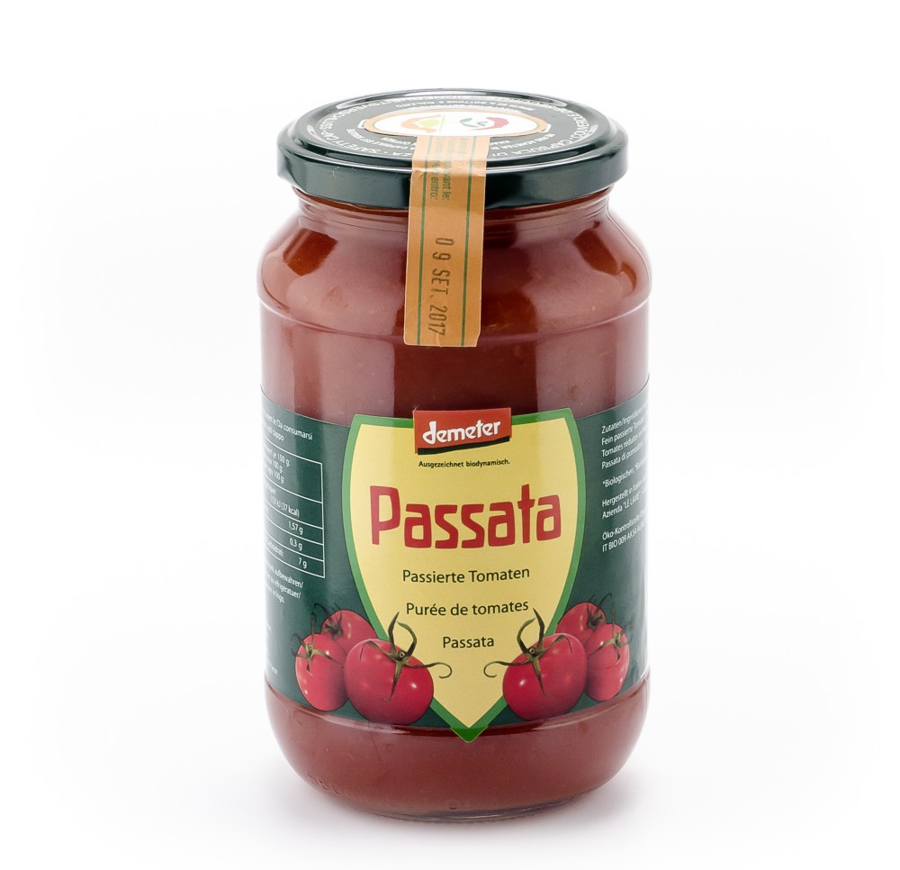 VANADIS passata purée de tomates verre 520 g VANADIS passata purée de tomates verre 520 g