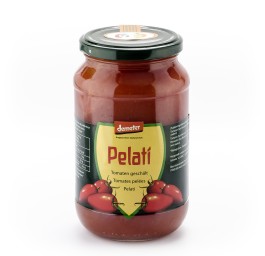 VANADIS tomates pelées pelati verre 520 g