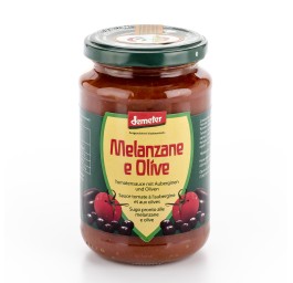 VANADIS sauce tomate Melanzane e olive verre 340 g