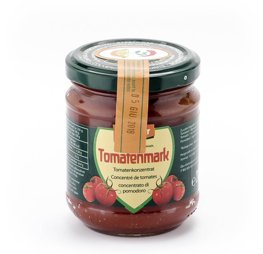 VANADIS concentré de tomate verre 200 g VANADIS concentré de tomate verre 200 g