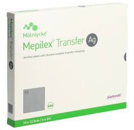 MEPILEX Transfer Ag pans drainage 10x12.5cm 5 pce