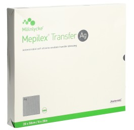 MEPILEX Transfer Ag pans drainage 20x50cm 2 pce