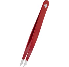 RUBIS pincette croix suisse evolution rouge inox