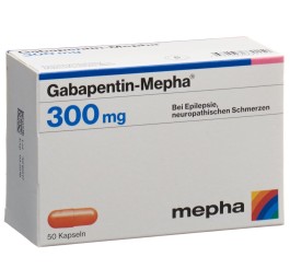 GABAPENTIN Mepha caps 300 mg 50 pce