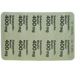 GABAPENTIN Mepha caps 400 mg 100 pce