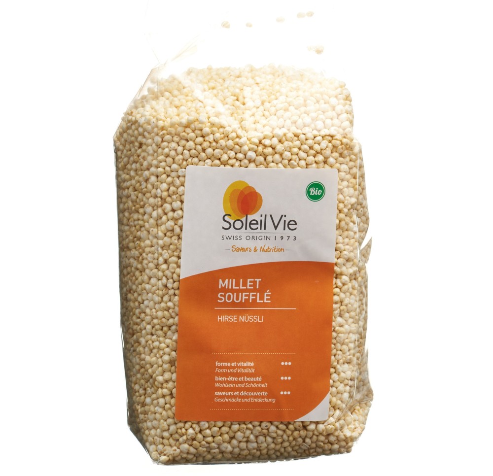SOLEIL VIE millet soufflé bio 240 g SOLEIL VIE millet soufflé bio 240 g