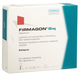 FIRMAGON subst sèche 80 mg ser prê solv set