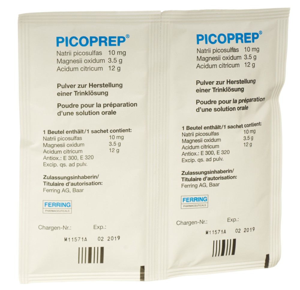PICOPREP pdr 50 sach 2 pce PICOPREP pdr 50 sach 2 pce