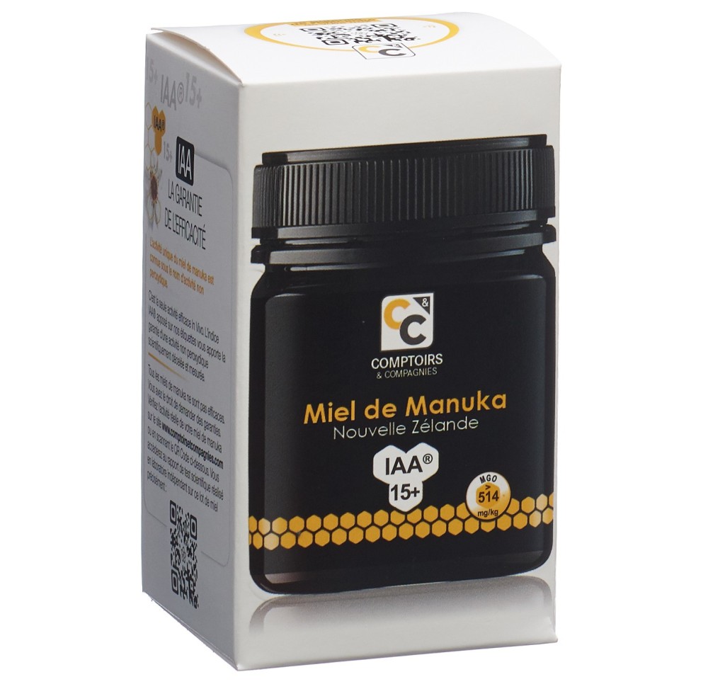 COMPTOIRS&COMPAGNIES miel UMF 15+ de manuka 250 g COMPTOIRS&COMPAGNIES miel UMF 15+ de manuka 250 g