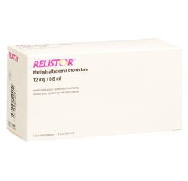 RELISTOR sol inj 12 mg/0.6ml flac