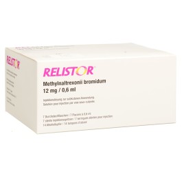RELISTOR sol inj 12 mg/0.6ml flac 7 pce