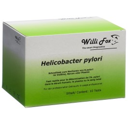 WILLI FOX test Helicobacter Pylori sang 10 pce
