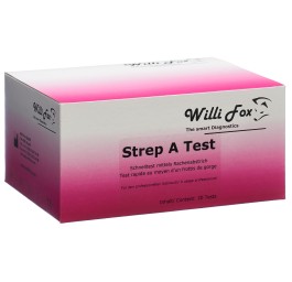 WILLI FOX test Strep A 20 pce