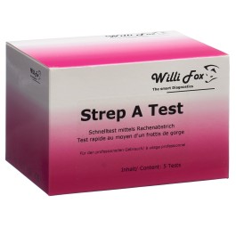 WILLI FOX test Strep A 5 pce