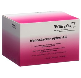 WILLI FOX helicobater pylori test selles 10 pce