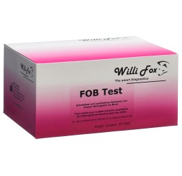 WILLI FOX test FOB (sang occul dans selles) 25 pce