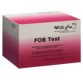 WILLI FOX test FOB (sang occul dans selles) 5 pce