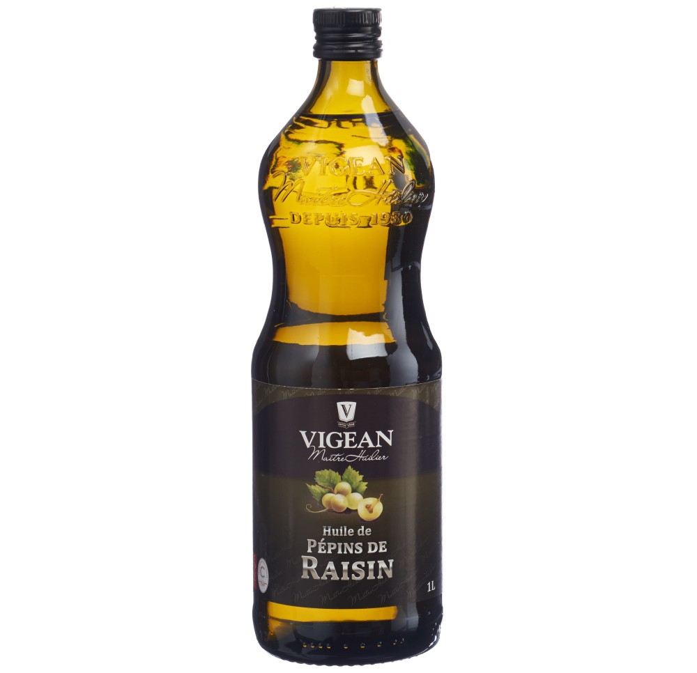 VIGEAN huile de pépins de raisin 1 lt VIGEAN huile de pépins de raisin 1 lt