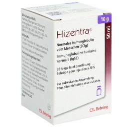 HIZENTRA sol inj 10 g/50ml flac 50 ml