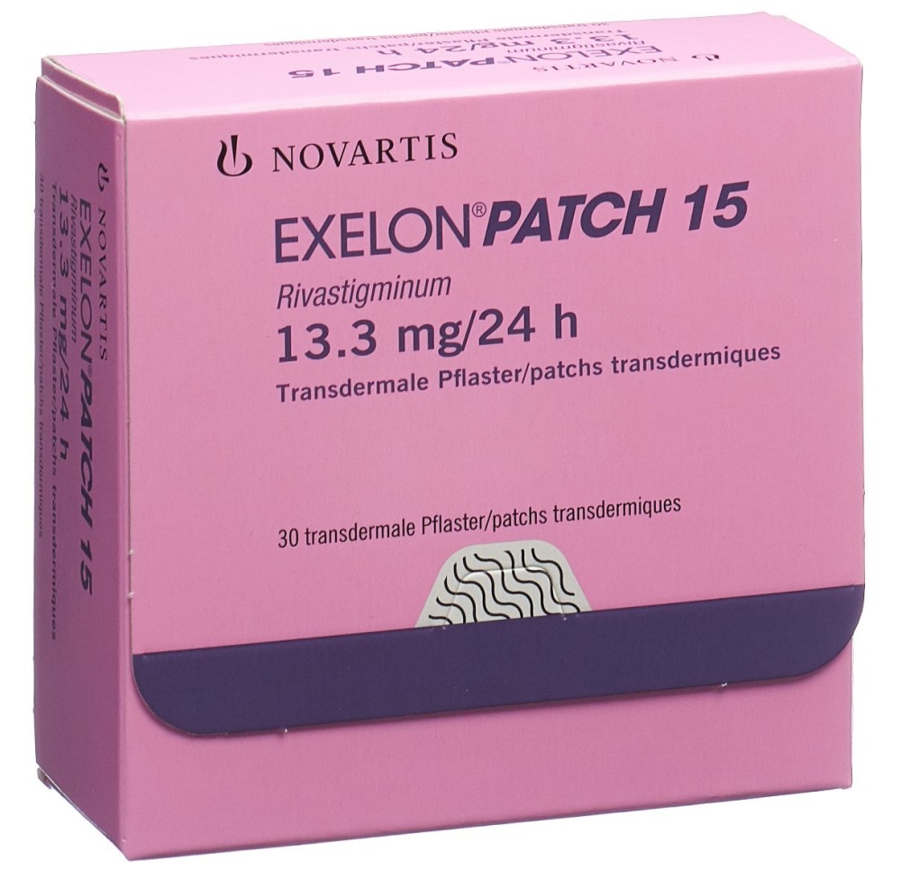 EXELON Patch 15 patch mat 13.3 mg/24h 30 pce