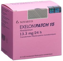 EXELON Patch 15 patch mat 13.3 mg/24h 60 pce