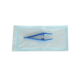 LCH pince anatomique 12cm st renfort bleu 100 pce