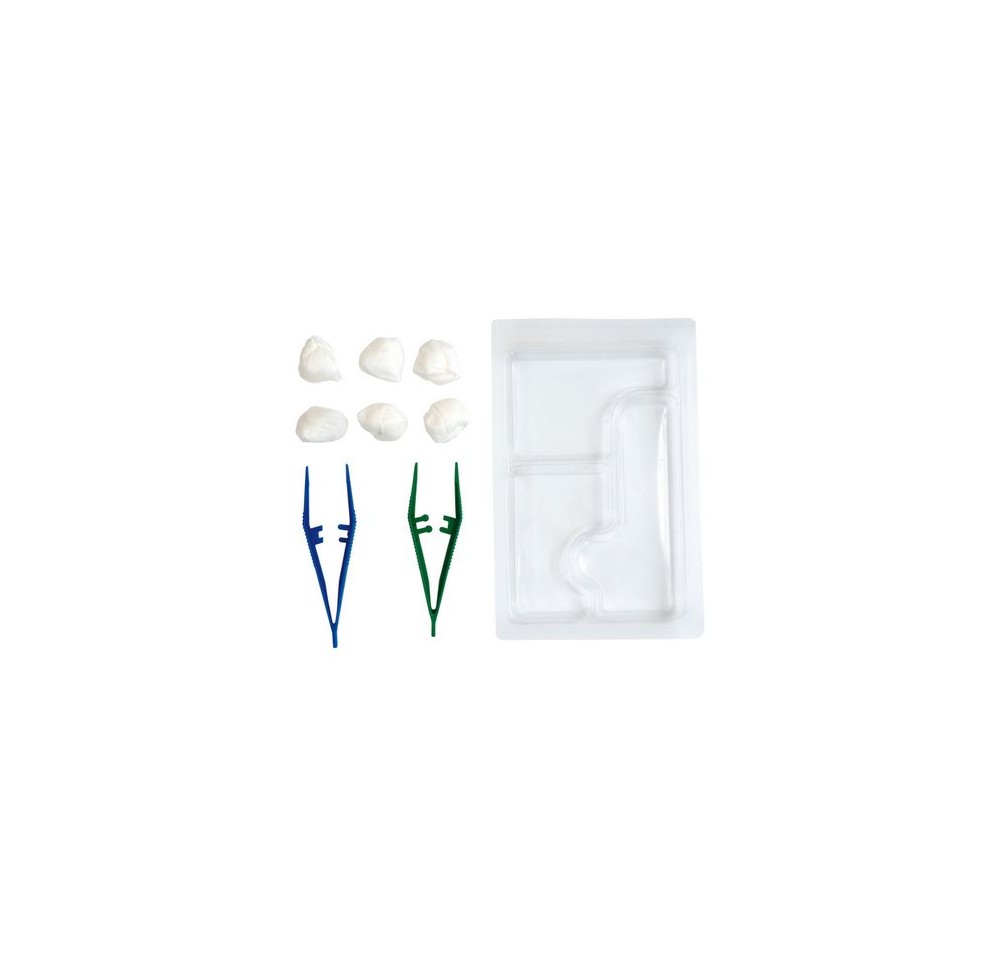 LCH set pansement 6tamp/2pince