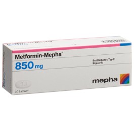 METFORMIN Mepha cpr pell 850 mg 30 pce
