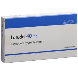 LATUDA cpr pell 40 mg 28 pce