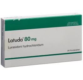 LATUDA cpr pell 80 mg 28 pce