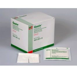 GAZIN compr préfen 10x10cm 8p 17f st 50 x 2 pce