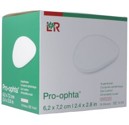 PRO-OPHTA coussinet ophta 6.2x7.2cm stérile 25 pce