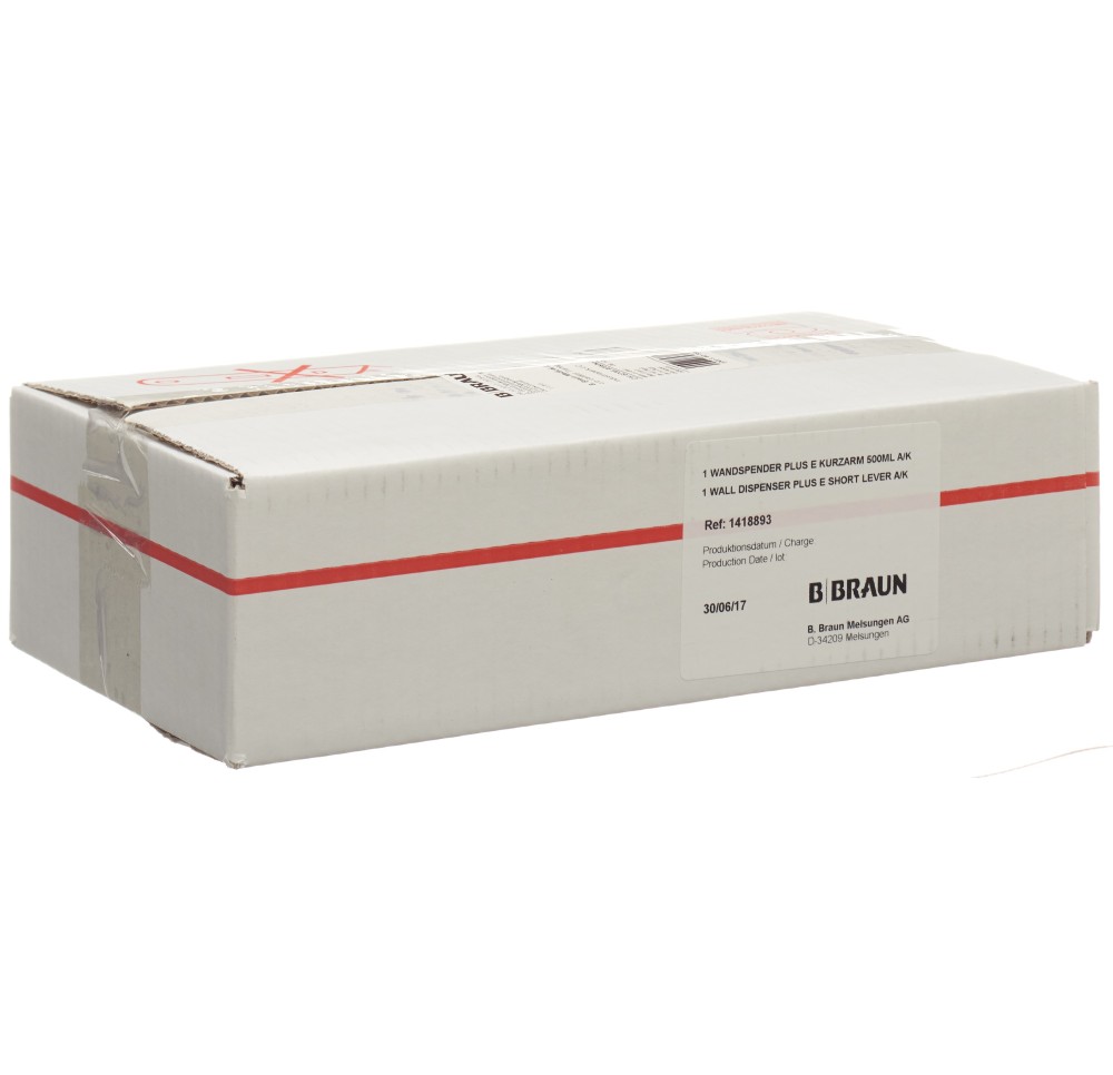 B. BRAUN distribut mural Plus 500ml E court
