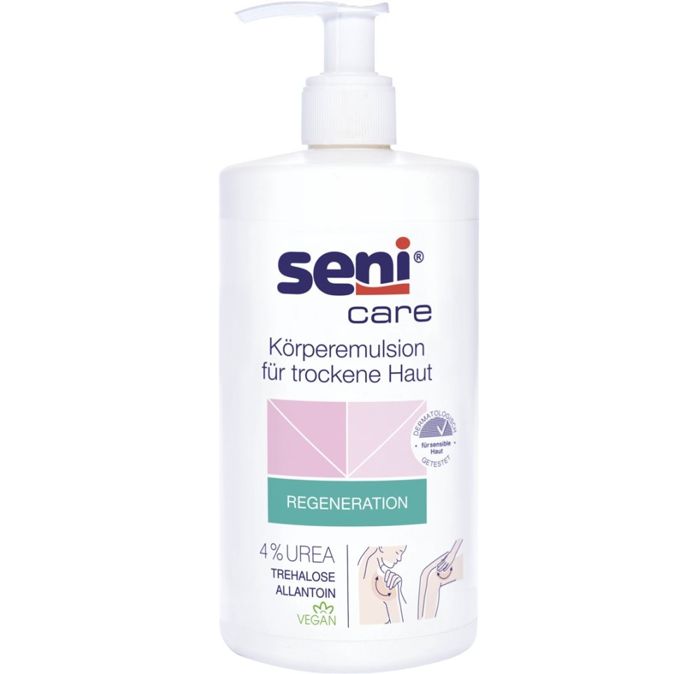 SENI Care émulsion 4% urée 500 ml