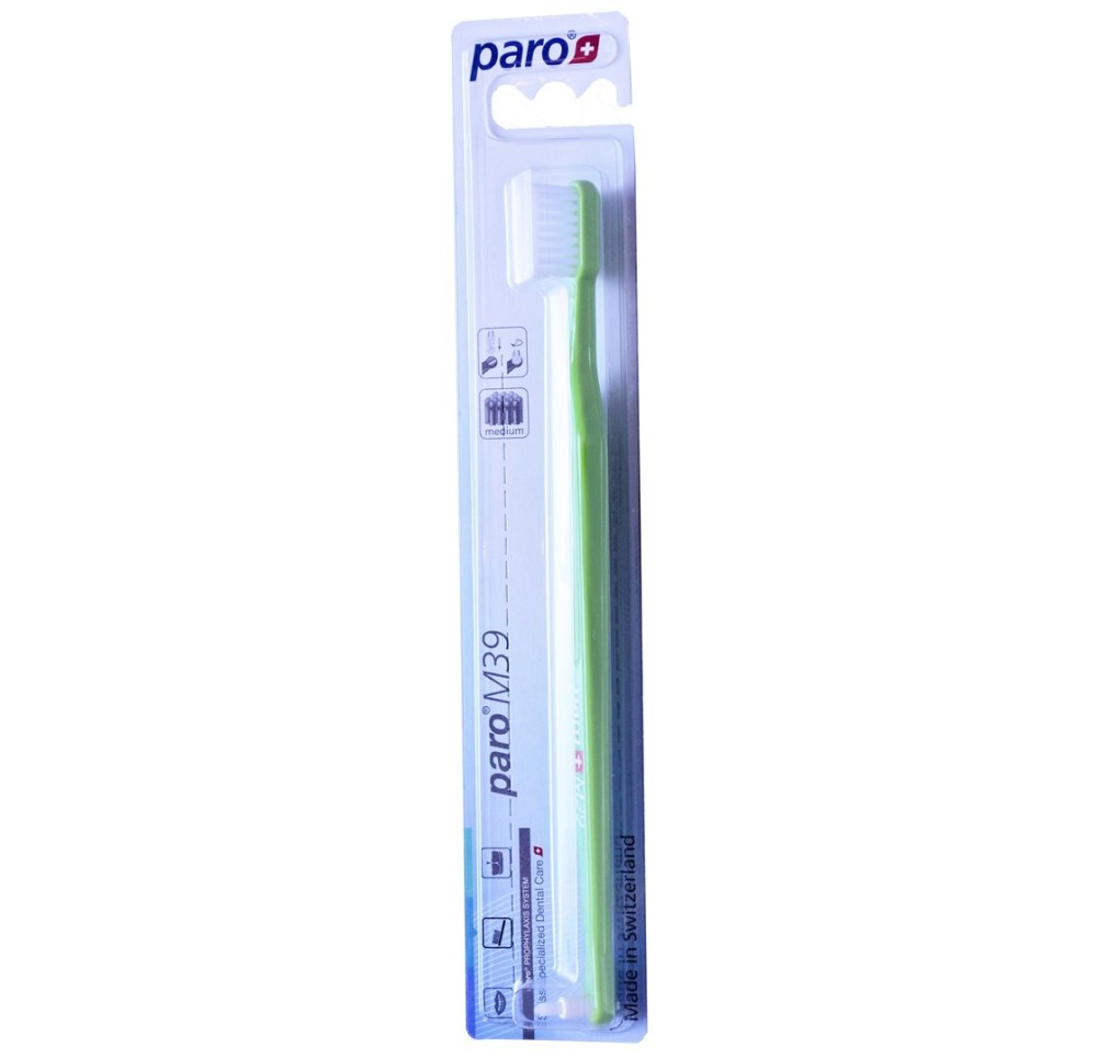 PARO brosse dents M39 medium avec IDB blist