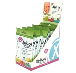 MIRADENT Xylitol Drops display melon 12pce