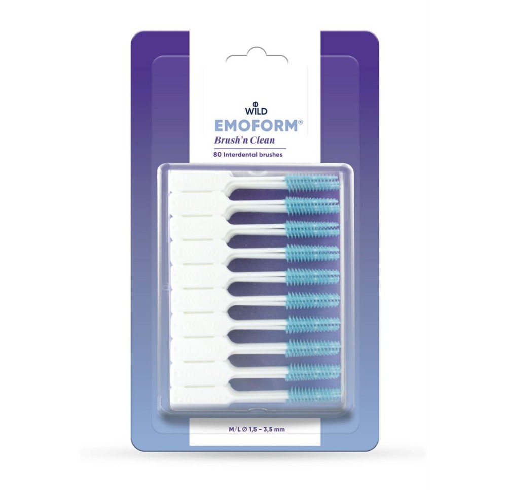 EMOFORM brush'n clean paquet familial 80 pce EMOFORM brush'n clean paquet familial 80 pce