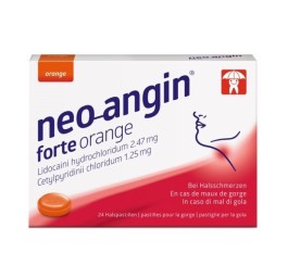 NEO-ANGIN forte cpr sucer orange 24 pce